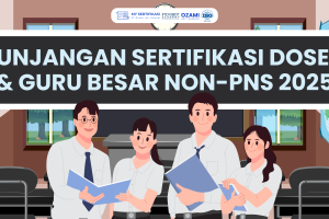 Tunjangan Sertifikasi Dosen & Guru Besar Non-PNS 2025