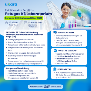 Petugas K3 Laboratorium