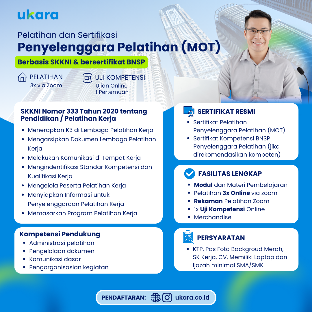 Penyelenggara Pelatihan (MOT)